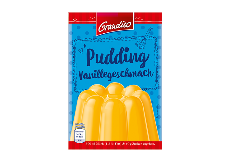 Grandiso Pudding, Vanillegeschmack